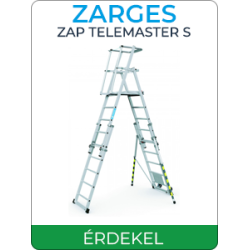 Zarges ZAP Telemaster S állítható magasságú munkadobogó